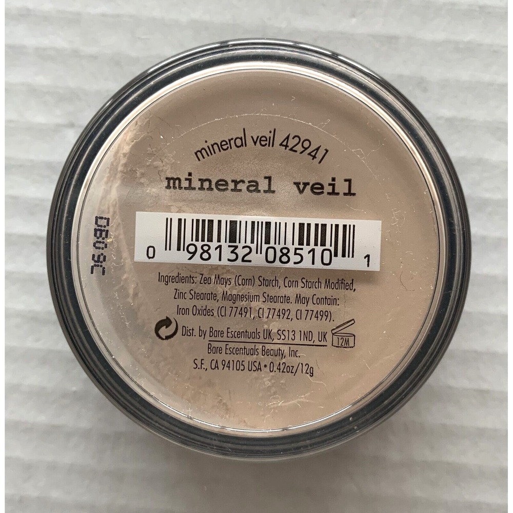 Bare Escentuals id bareMinerals Mineral Veil .42 oz NOS UK